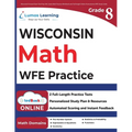 Wisconsin Forward Exam Test Prep: 8th Grade Math Practice Workbook and Full-length Online Assessments: WFE Study Guide