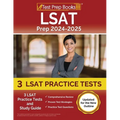 LSAT Prep 2024-2025: 3 LSAT Practice Tests and Study Guide [Updated for the New Outline]