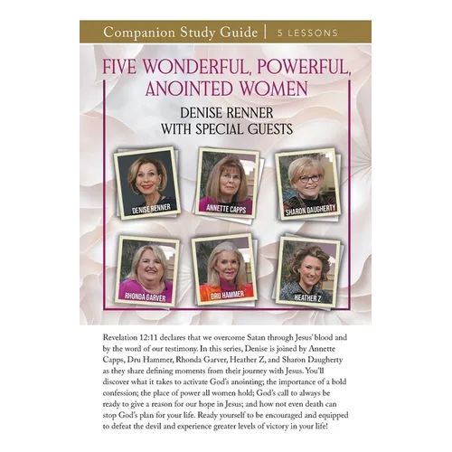 Five Wonderful, Powerful, Anointed Women Study Guide