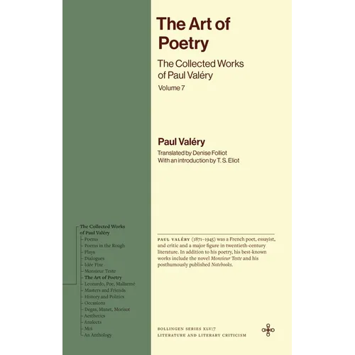 The Art of Poetry: The Collected Works of Paul Valéry, Volume 7