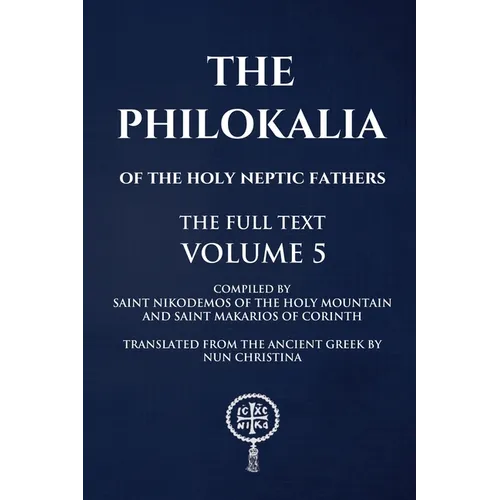 Philokalia Volume 5 The Full Text