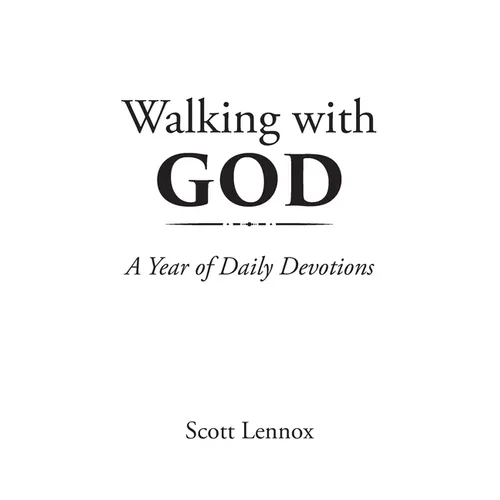 Walking With GOD: A Year of Daily Devotions