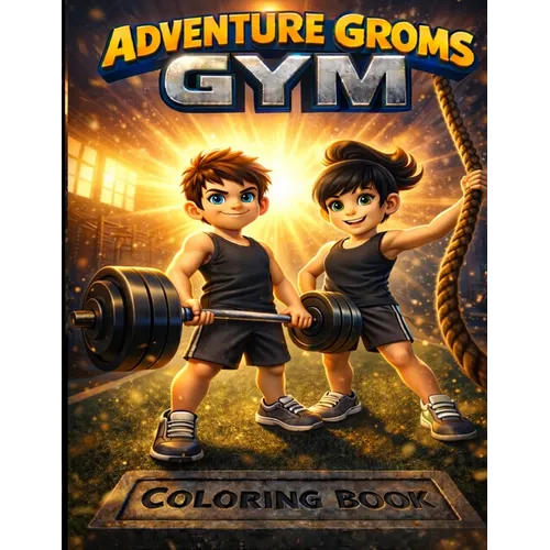 Adventure Groms: Weightlifting, Strength Training, Fitness Workouts, Gym Exercises, Bodybuilding and Active Lifestyle Scenes for Kids, Teens and Adult