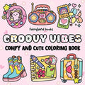 Groovy Vibes: Coloring Book for Adults and Kids