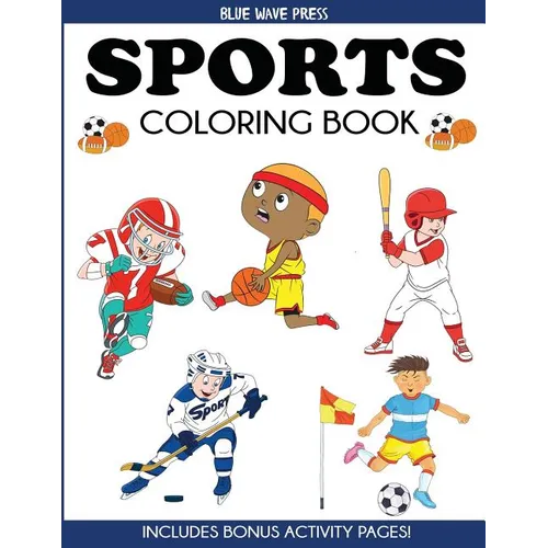 Sports Coloring Book