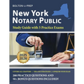 New York Notary Public Study Guide with 5 Practice Exams: 200 Practice Questions and 50+ Bonus Questions Included