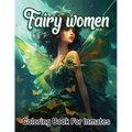 Fairy woman coloring book for inmates