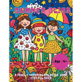Summer Bliss: A Family Vacation Coloring Book for All Ages