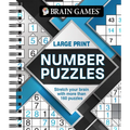 Brain Games - Large Print Number Puzzles: Stretch Your Brain with More Than 160 Puzzles