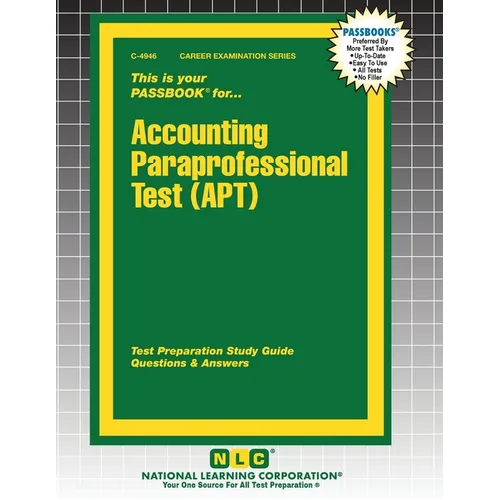 Accounting Paraprofessional Test (APT)