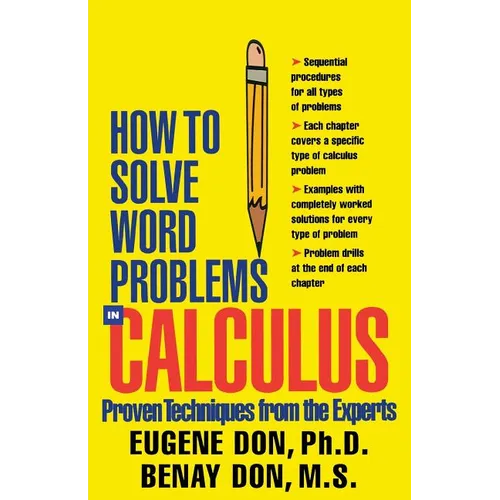 How to Solve Word Problems in Calculus