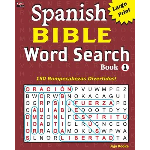 Spanish BIBLE Word Search Book 1