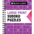 Brain Games - Large Print Sudoku Puzzles (Arrow)