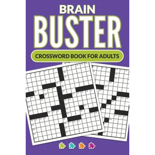 Brain Buster - Crossword Book for Adults