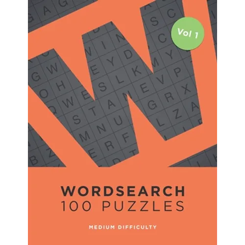 Wordsearch 100 Puzzles: Word Search Book For Adults - 100 Puzzles