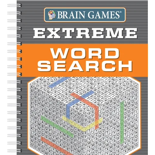 Brain Games - Extreme Word Search (256 Pages)