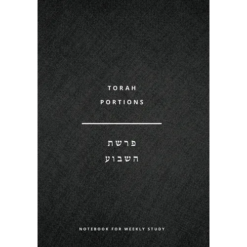 Torah Portions Notebook: A Notebook for Weekly Study