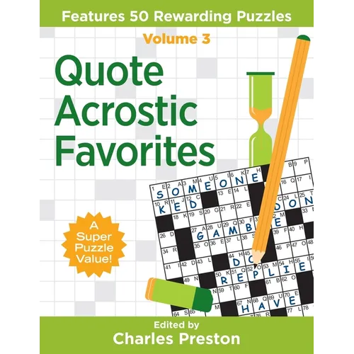 Quote Acrostic Favorites: Features 50 Rewarding Puzzles