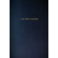Graph Paper: Executive Style Composition Notebook - Dark Blue Leather Style, Softcover - 6 x 9 - 100 pages (Office Essentials)