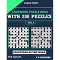 Codeword Puzzle Book with 200 Puzzles