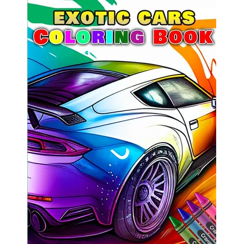 Exotic Car Coloring Book