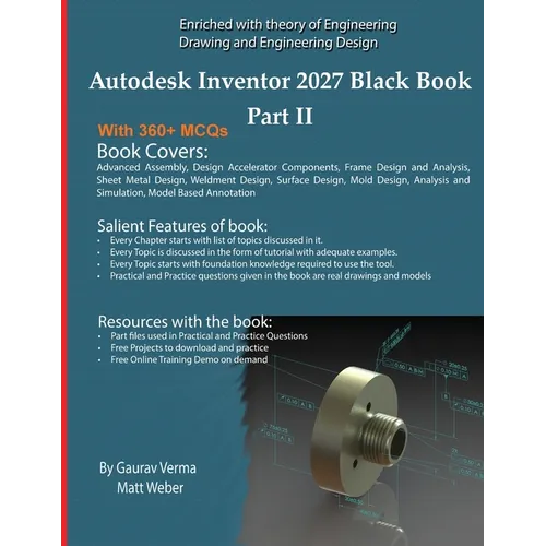 Autodesk Inventor 2027 Black Book Part II