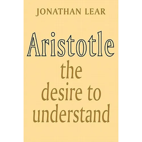 Aristotle: The Desire to Understand