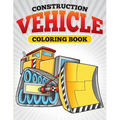 Construction Vehicle Coloring Book