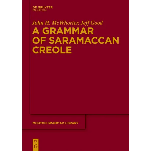 A Grammar of Saramaccan Creole