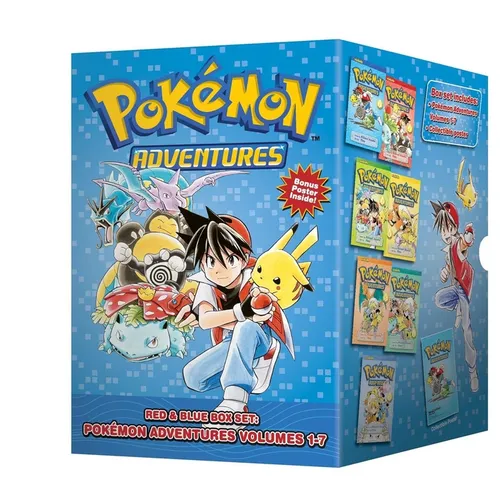 Pokémon Adventures Red & Blue Box Set (Set Includes Vols. 1-7)