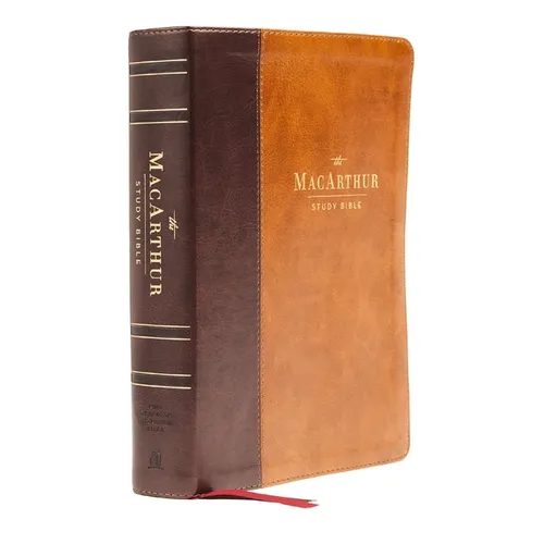 Nasb, MacArthur Study Bible, 2nd Edition, Leathersoft, Brown, Comfort Print: Unleashing God's Truth One Verse at a Time
