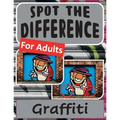 Spot the Difference Book for Adults - Graffiti