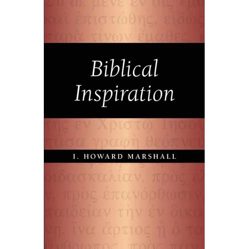 Biblical Inspiration