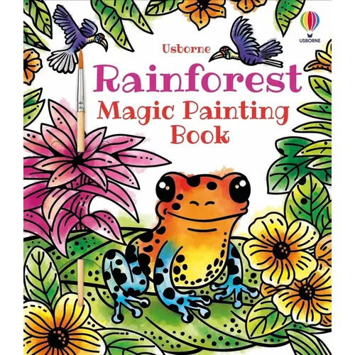 Rainforest Magic Painting Book