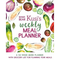 Mama Bear Kusi's Weekly Meal Planner: A 52-Week Menu Planner with Grocery List for Planning Your Meals