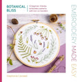 Embroidery Made Easy: Botanical Bliss: 12 Beginner-Friendly Embroidery Patterns with Iron-On Transfers