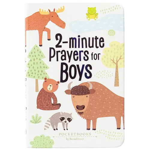 2-Minute Prayers for Boys: Pocketbooks by Broadstreet