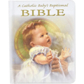 A Catholic Baby's Baptismal Bible