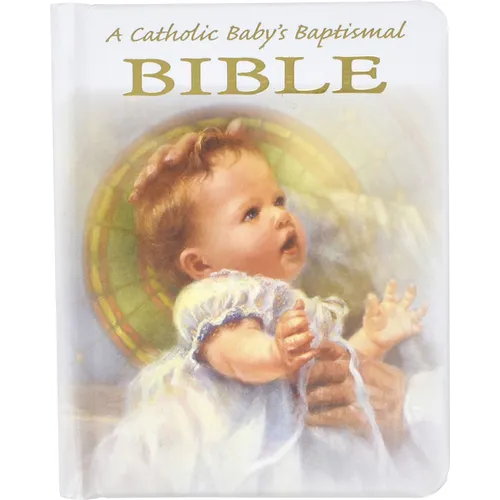 A Catholic Baby's Baptismal Bible