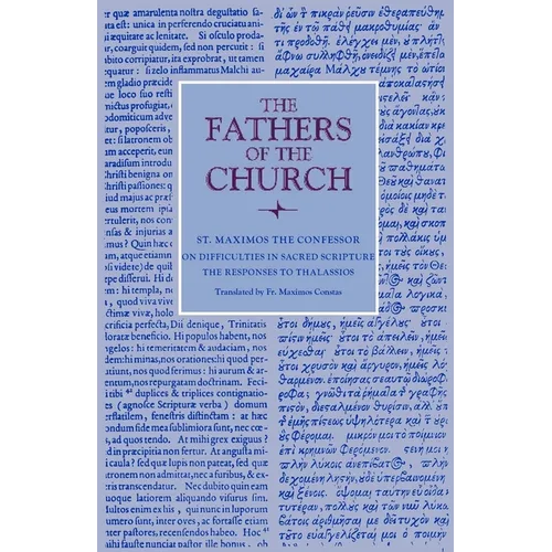 On Difficulties in Sacred Scripture: The Responses to Thalassios