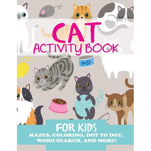Cat Activity Book for Kids