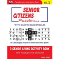 SENIOR CITIZENS Puzzle Book: Vol. 1