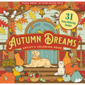 Autumn Dreams Coloring Book - 31 Stress Free Designs (Peforated Pages for Easy Removal)