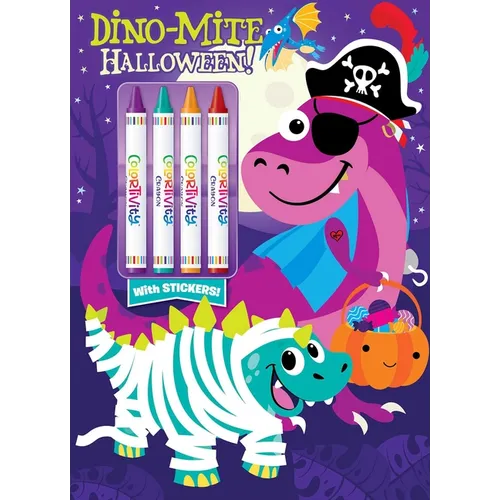 Dino-Mite Halloween: Colortivity with Big Crayons and Stickers