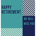 Happy Retirement Guest Book (Hardcover): Guestbook for retirement, message book, memory book, keepsake, retirement book to sign