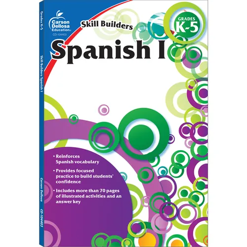 Spanish I, Grades K - 5 (Skill Builders), Grades K - 5