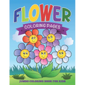 Flower Coloring Pages (Jumbo Coloring Book for Kids)