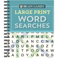 Brain Games - Large Print Word Searches (Teal)