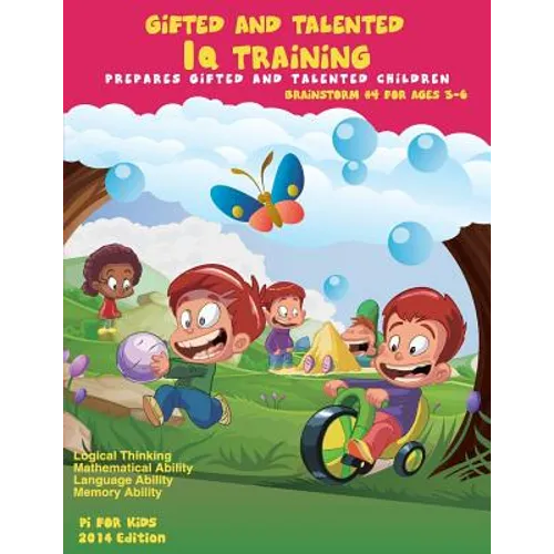 Gifted and Talented: IQ Training: Brainstorm: IQ Training test workbook for ages 3-6