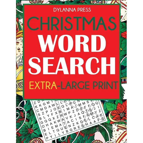 Christmas Word Search Extra-Large Print